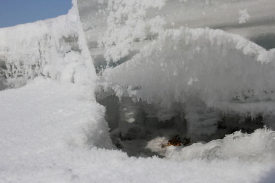 冰雪奇观 冰雪融化 北国风光