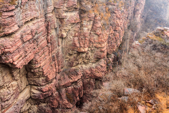 云台山 红石峡风光