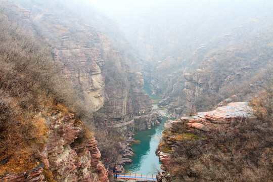 云台山 红石峡