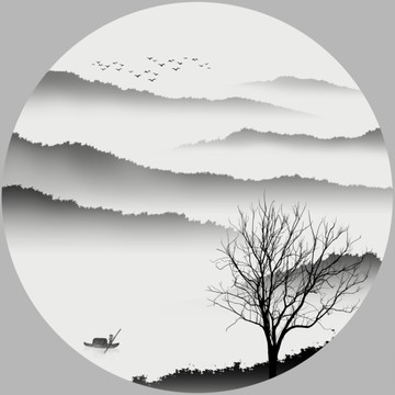水墨山水