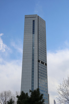 现代高层商业大厦