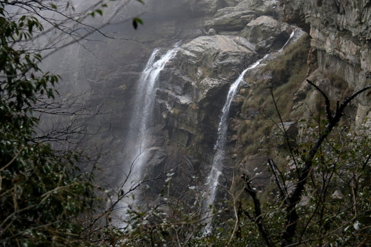 三叠泉风景