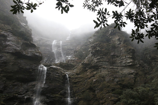 三叠泉风景