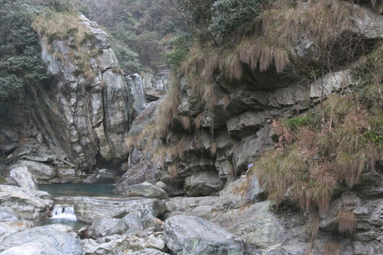 三叠泉风景