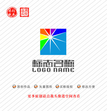 太阳阳光光电科技传媒logo