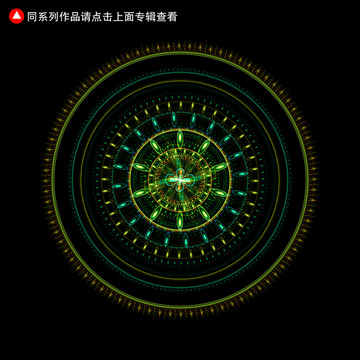 圓形印花圖案