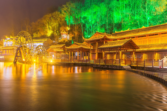 古城新韵 沱江夜景 醉美凤凰