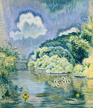 伯奇菲爾德 自然風(fēng)景水彩畫(huà)