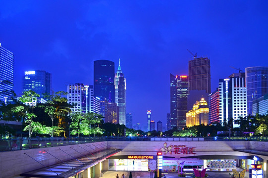 广州城市夜景