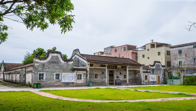 文物建筑 七贤书院 古建筑