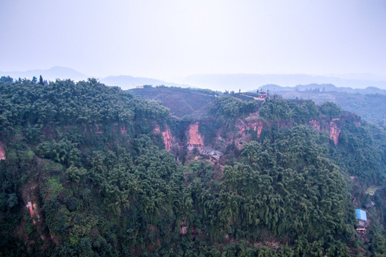 龙华八仙山景区 航拍