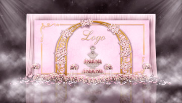 夢(mèng)幻浪漫小清新粉色系婚禮