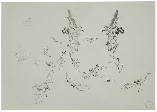 伯奇菲爾德 風(fēng)景素描畫