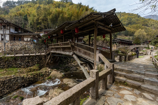 浙江楠溪江永嘉县林坑古村