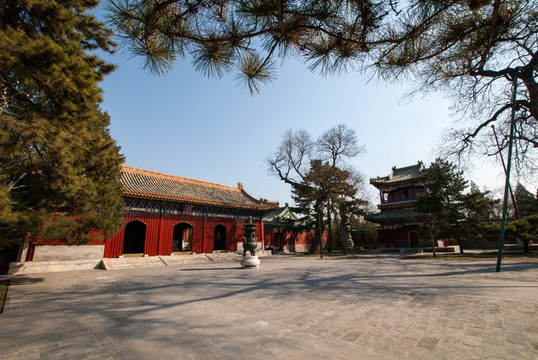 北京北海公园 西天梵境 天王殿