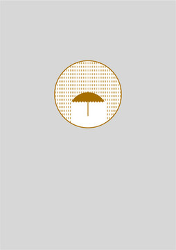 北欧极简风格雨伞创意设计