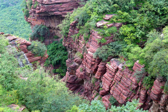 云台山 红石峡谷