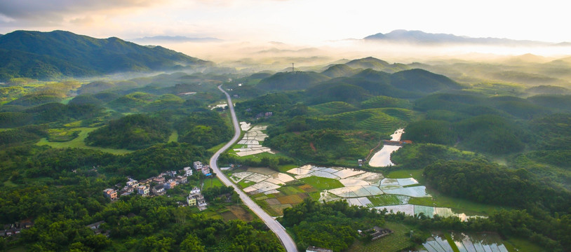 意境画 无框画 大地风景