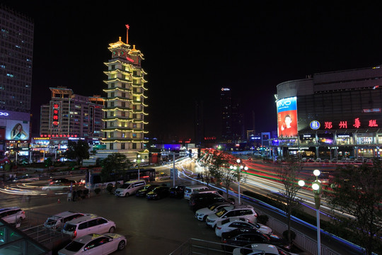 郑州 地标 二七纪念塔