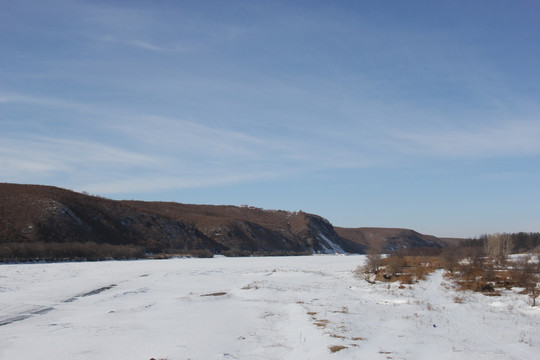 冬景 冬天 冰天雪地 东北风景