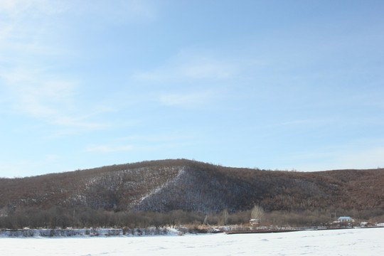 冬景 冬天 冰天雪地 东北风景