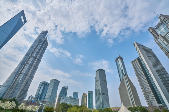 上海风光 现代建筑 高清