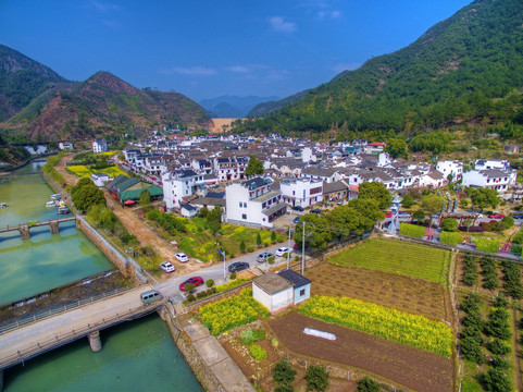 浙江兰溪芝堰古村 明清古建筑