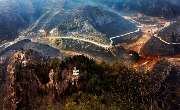 莲花谷山水风光