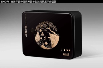 月餅鐵盒包裝設(shè)計(jì)