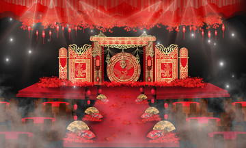 新中式婚禮 中國(guó)風(fēng)婚禮 婚禮