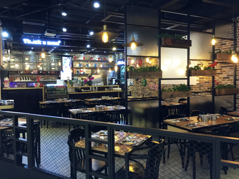 餐厅店铺