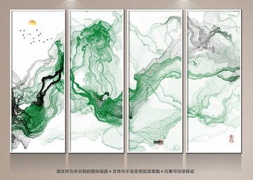 新中式裝飾畫
