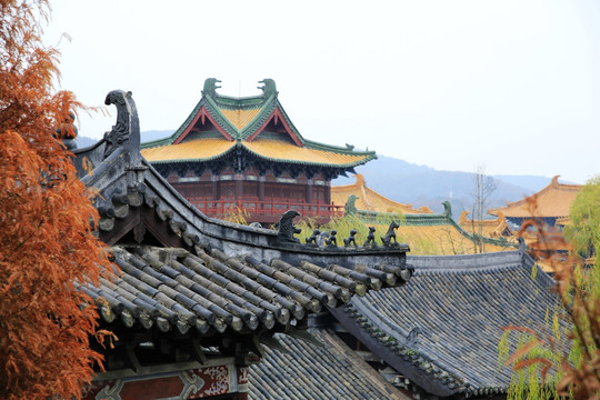 寺院建筑屋顶