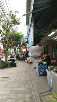 泰国曼谷城市街景