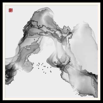 水墨畫 中式裝飾畫