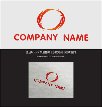 鳳凰O字母LOGO