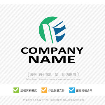 F字母 LOGO設計