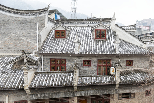 凤凰古城 湘西民居建筑