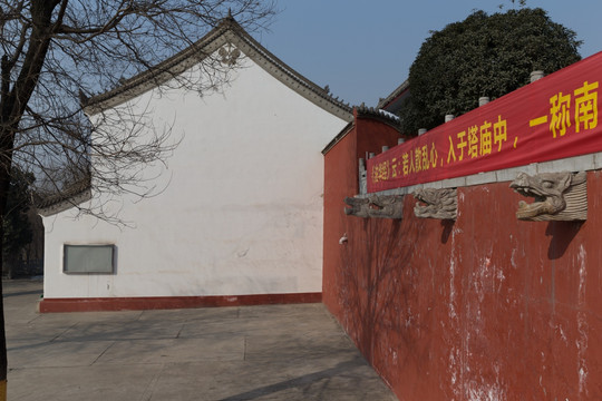 净土宗祖庭 香积寺 石龙头排水