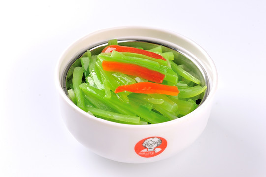 清炒萵苣絲
