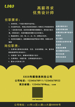 招聘海報(bào)設(shè)計(jì)
