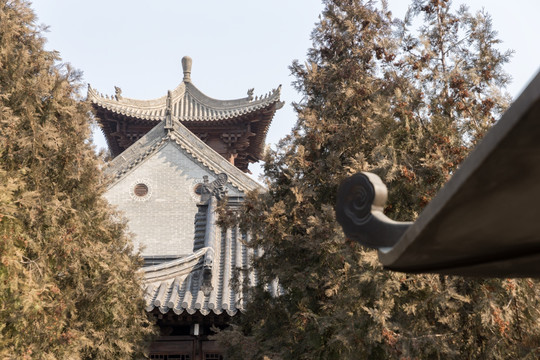 古观音禅寺 禅院 西安古银杏