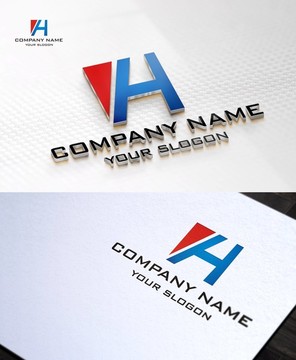 H字母LOGO 标志