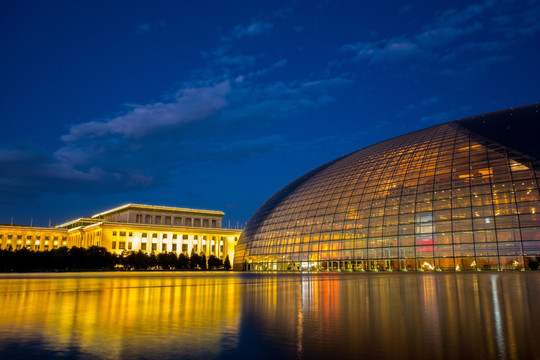 国家大剧院夜景