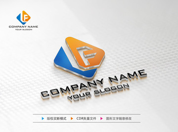 LF字母LOGO设计