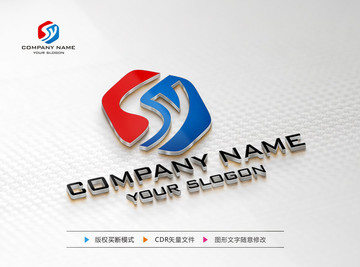 SY字母LOGO設(shè)計(jì)