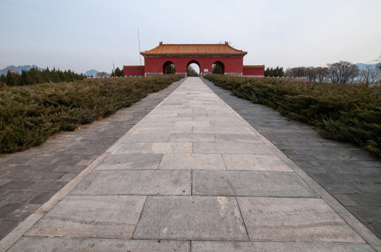 北京明十三陵 大红门