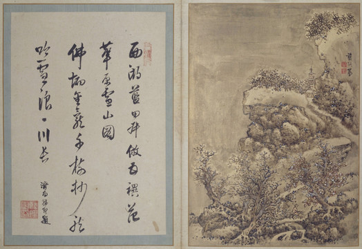 藍(lán)瑛澄觀圖冊(cè)四