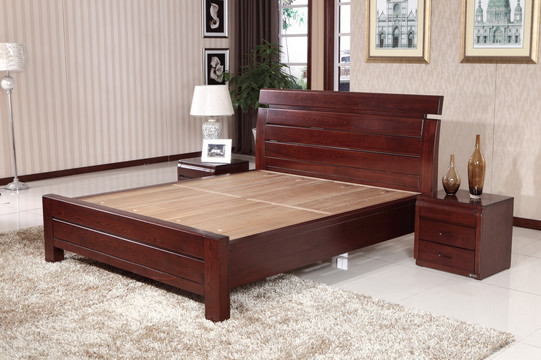 中式大床 实木床 实木大床