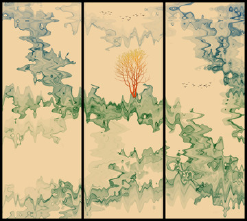 水墨山水